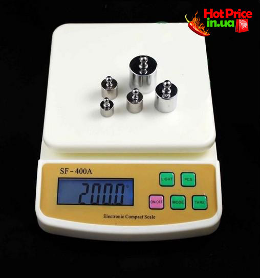 Ваги кухонні з підсвічуванням Electronic SF-400A