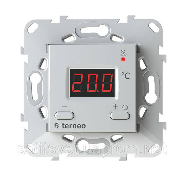Терморегулятор для теплого пола Terneo ST Слоновая кость - фото 2 - id-p679759266