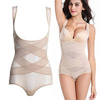 Коригувальне стягувальне боді, подвійна утяжка. Посліднова білизна