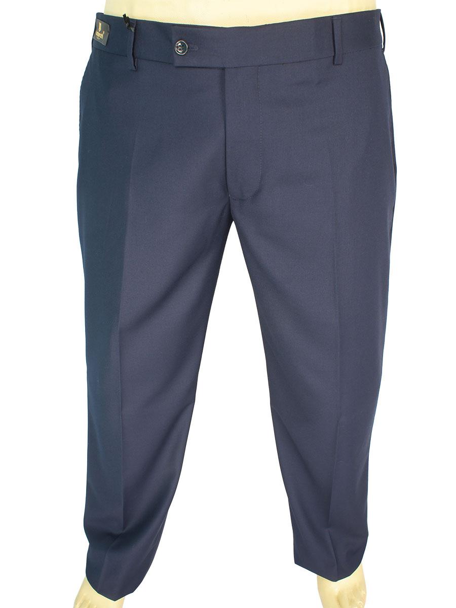 Чоловічі класичні брюки Monzeratti G-6 в темно-синьому кольорі