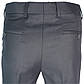 Чоловічі завужені класичні брюки Monzeratti Slim dark grey темно-сірого кольору, фото 4