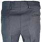 Турецькі чоловічі класичні брюки Monzeratti Slim dark blue cell, фото 4