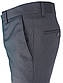 Турецькі чоловічі класичні брюки Monzeratti Slim dark blue cell, фото 5