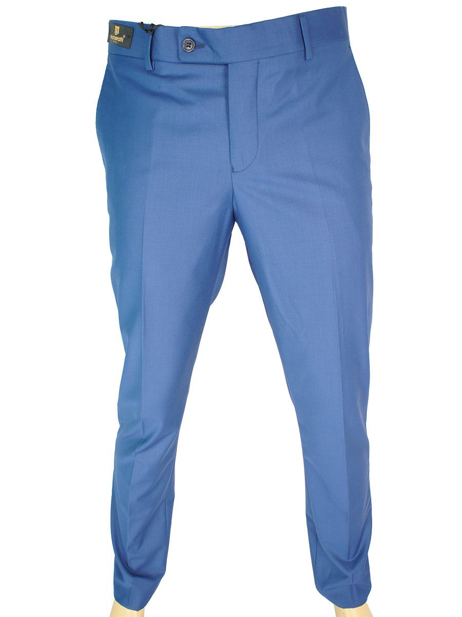 Стильні чоловічі брюки Monzeratti Slim light blue в блакитному кольорі