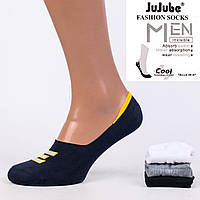 Мужские короткие носки-следы Jujube F577-4. В упаковке 12 пар