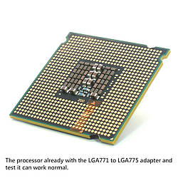 Intel XEON E5440 2.83 GHz/12M/1333MHz + адаптер 775