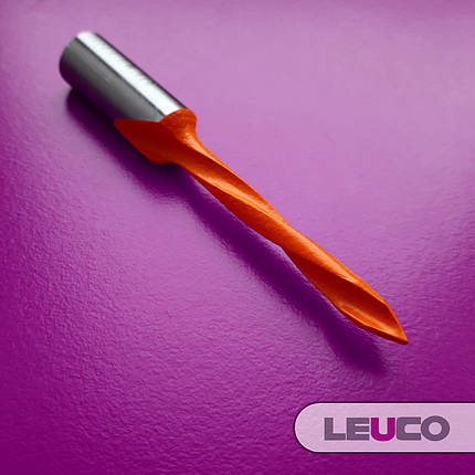 5x70x35x10 Свердло для наскрізних отворів Leuco з наконечником з твердого сплаву (ліве), фото 3