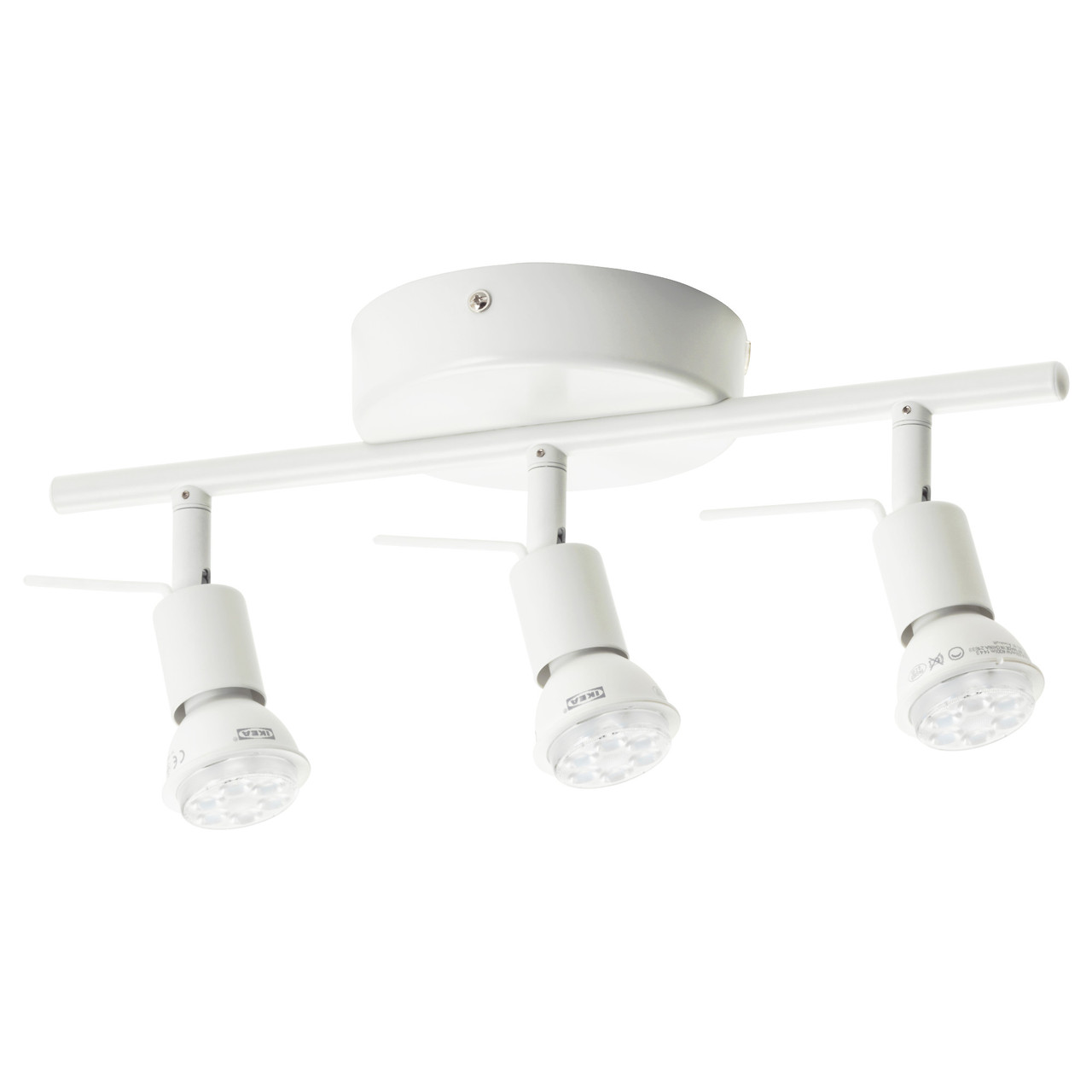 ТРОС Стельовий світильник, 3 лампи, білий 60262659 IKEA, ІКЕА, TROSS