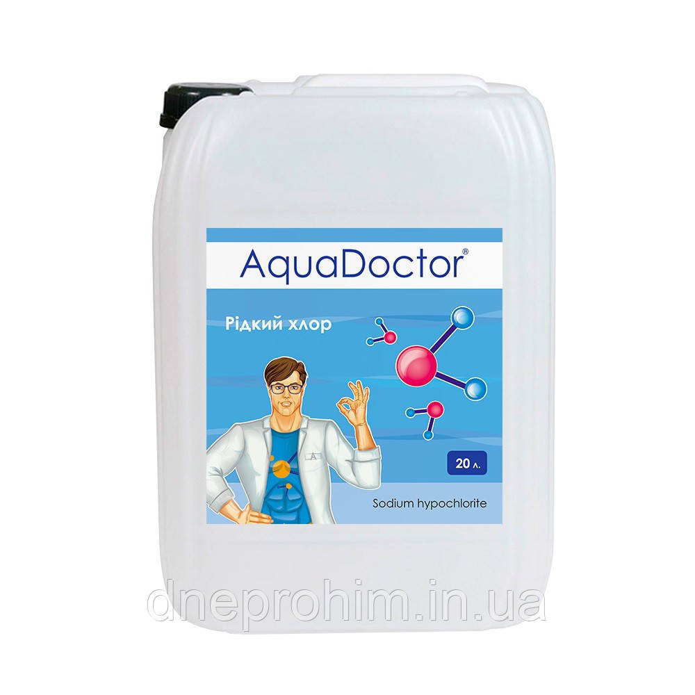 Рідкий препарат на основі хлору AquaDoctor C-15L 20 л