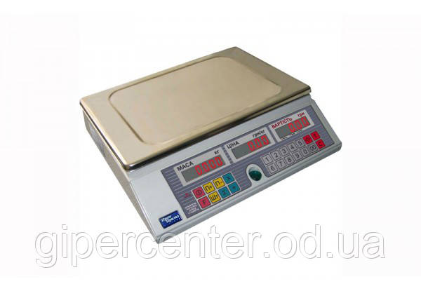 Ваги торгові Промприлад ВТА-60/15-6-А СІ 15 кг 2/5 г