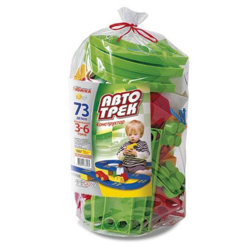 Конструктор дитячий "Автотрек" 73 деталі.