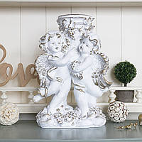 Пара ангелів свічник 31 см Гранд Презент СП506-2 золото