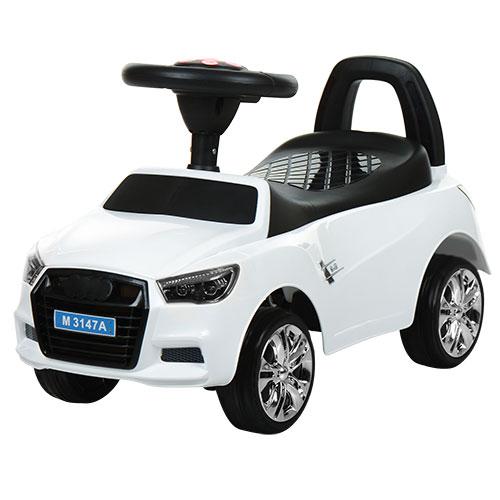 Толокар Audi Bambi (M 3147A) Білий, світло, звук