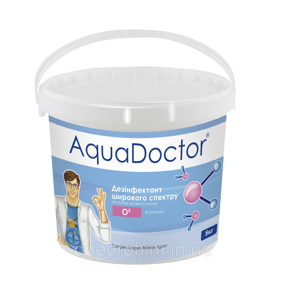 Дезінфекант на основі активного кисню AquaDoctor Water Shock О2 1 кг