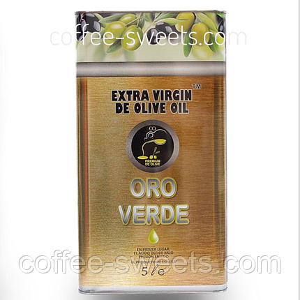 Олія Оливкова 5 л Oro Verde, фото 2