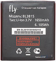 Аккумуляторная батарея BL3815 для телефона Fly IQ4407 (1500mA\h)