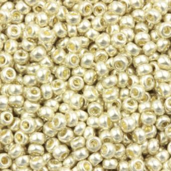 Бісер 18503 Чеський Preciosa 10/0, Солгель металік CSM, Сірий, Круглий, 50 г, фото 1