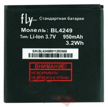Акумулятор BL4249 для Fly E145TV (950mA/h), фото 1