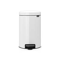 Відро для сміття з педаллю Brabantia Pedal Bin NewIcon 12 л White 111969