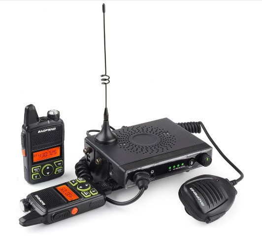 Автокомплект Baofeng Mini Mobile Radio 2 рації+ трансівер