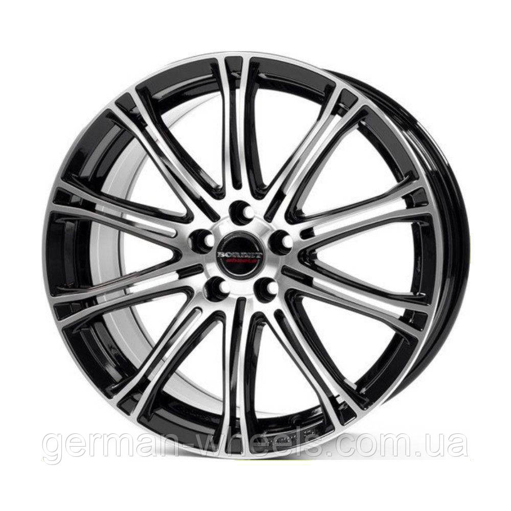 Диски Borbet CW1 колір Black Polished параметри 7J x 17" 4 x 100 ET 38