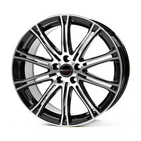 Диски Borbet CW1 колір Black Polished параметри 7J x 17" 4 x 108 ET 20