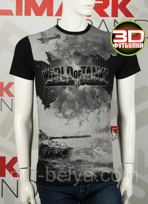 Мужские футболки WORLD of TANKS ворлд оф танк, фото 1