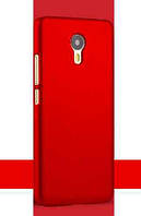 Бордовий ультратонкий пластиковий чохол-накладка для Meizu M3 Note