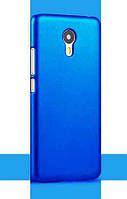 Синій ультратонкий пластиковий чохол-накладка для Meizu M3 Note