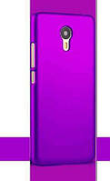 Фіолетовий ультратонкий пластиковий чохол-накладка для Meizu M3 Note