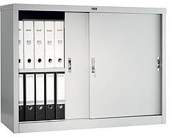 Шафа металева,архівна шафа купейного типу,шафа з розсувними дверима, шафа для документів Практик AMT 0891 832(в)х915(ш)х458(гл)