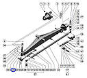 Важіль поворотного кулака лівий Дон-1500, фото 2