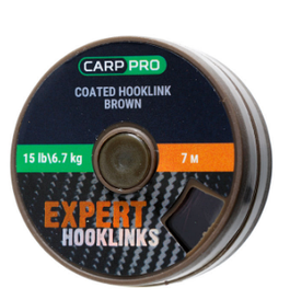 Повідцевий матеріал в оболонці 25Lb коричневий 7 м CARP PRO