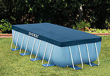 Каркасний прямокутний басейн 26778 Intex 488х244х107см, фото 4