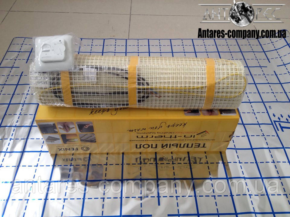 Мат нагрівальний для кухні, 0,8 м2 (Спеціальна ціна з механічним регулятором)