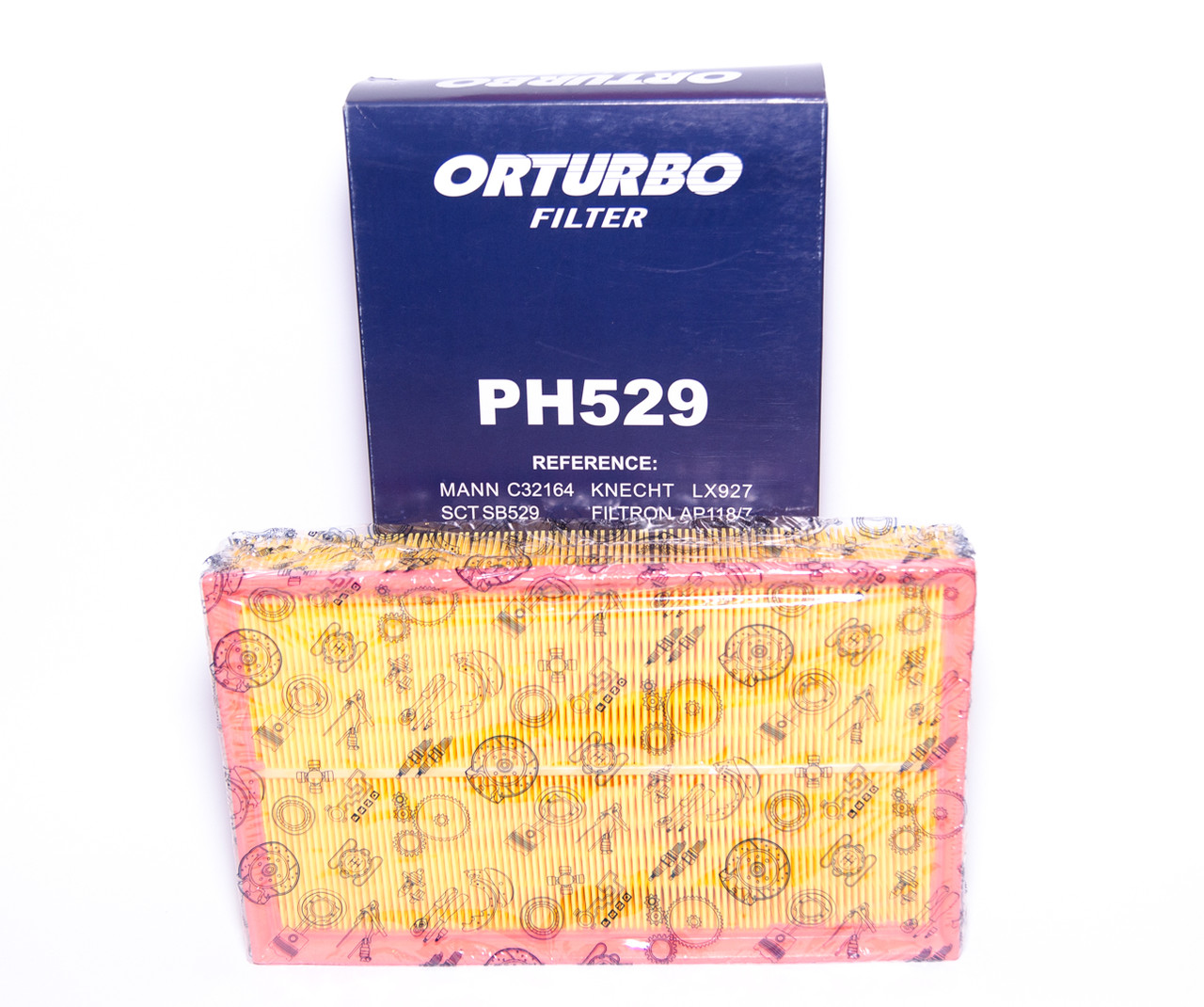Фільтр повітряний ORTURBO РН 529 OR (SCT SB 529)
