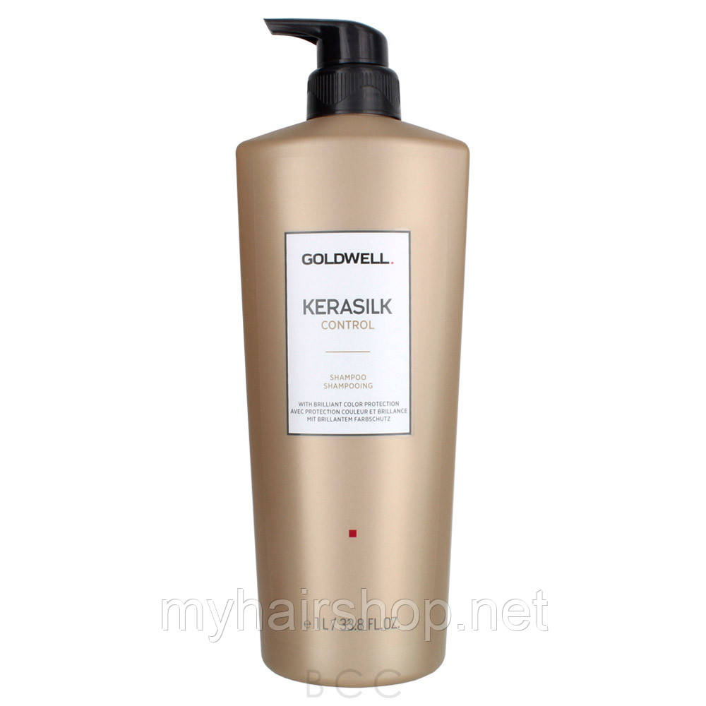 Шампунь для неслухняного, кучерявого волосся Goldwell Kerasilk Control Shampoo 1000 мл