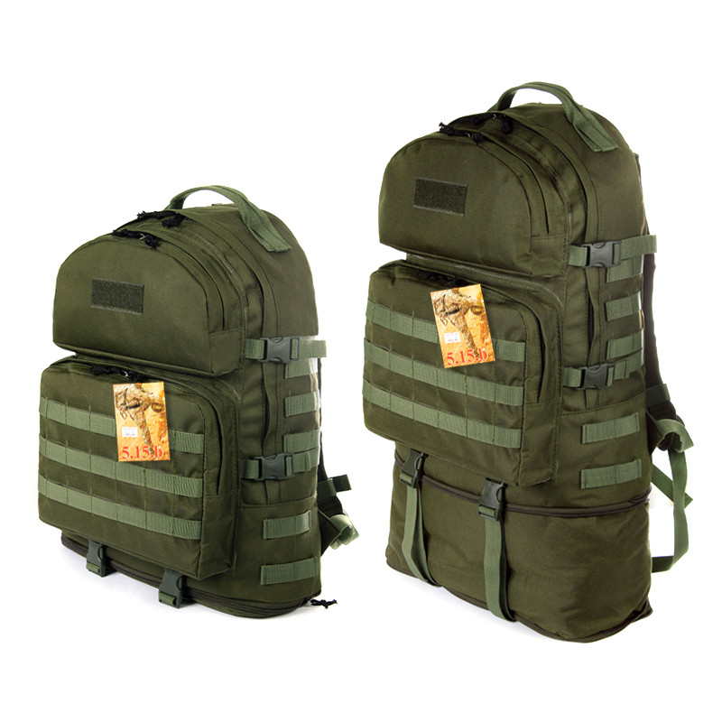 Тактический туристический крепкий рюкзак трансформер 40-60 литров афган - фото 1 - id-p374964764