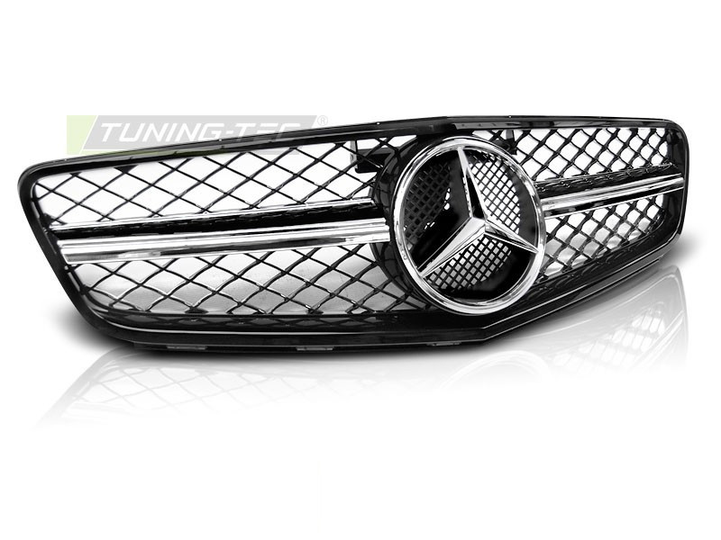 Решітка радіатора для Mercedes W204 стиль C63 AMG