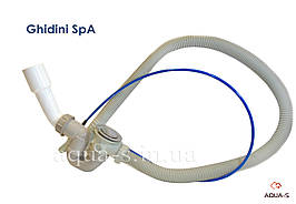 Сифон для ванни подовжений Ghidini D 40/50 автомат з ручним керуванням (387SC) Італія