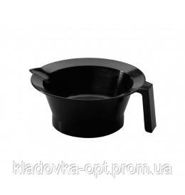 Миска для покраски волос с ручкою чёрная, фото 2