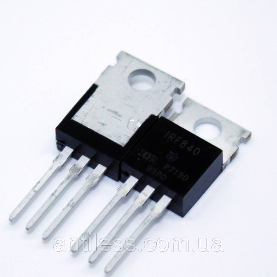Транзистор MOSFET N-канал IRF840 IRF840PBF TO-220
