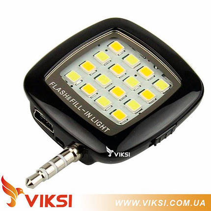 Підсвітка для селфі, LED-ліхтар для телефона, смартфона, планшета (лампа світлодіодна), фото 1