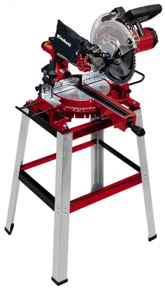 Пила торцювальна з протяжкою Einhell TC-SM 2531/2 U (Безкоштовна доставка), фото 1