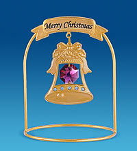 Фігурка декоративна Swarovski "Дзвіночок Merry Christmas" AR-1139/ 1
