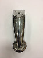 Нога меблева регулююча DZ02 Хром h100