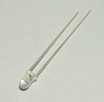 Світлодіод d3мм білий прозорий 6-8cd FYL-3014UWC/S #3.71