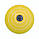 Круг полірувальний мусліновий жовтий зі шкіряним п'ятаком d — 150 мм. 50 шарів, фото 2