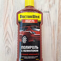 Полировальная паста с полифлоном Темно-красный Doctor Wax DW8425 300 мл (крем\паста)