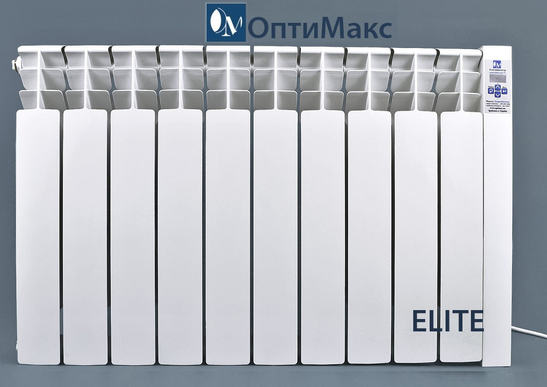 Электрорадиатор ОптиМакс ELITE на 10 секций 1200 Вт